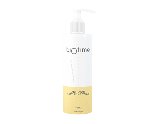 Biotime Anti-Acne Mattifying Toner — матирующий тоник против акне.