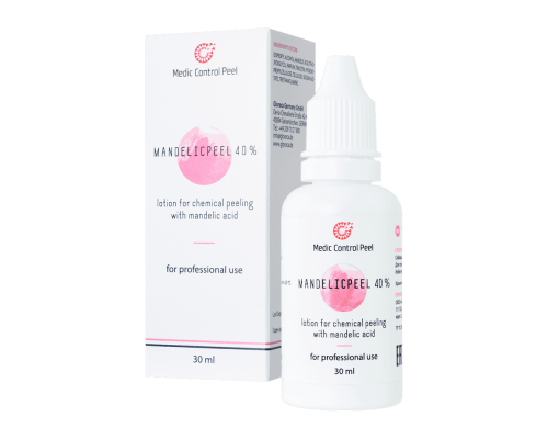 Mandelicpeel 40% — поверхностный пилинг на основе миндальной кислоты.