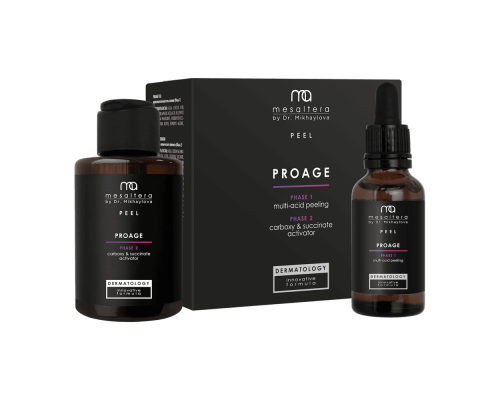 Proage Peel — комплексный омолаживающий двухфазный пилинг Mesaltera by Dr. Mikhaylova.