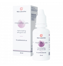 Pyruvicpeel 40% поверхностный пилинг на основе пировиноградной кислоты линии Medic Control Peel, 30 мл