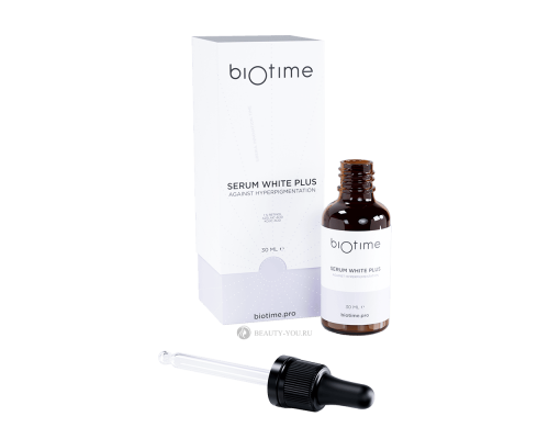 Biotime Serum White Plus with retinol 1%: сыворотка с ретинолом против гиперпигментации.