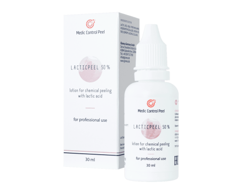 Lacticpeel 50% — поверхностный пилинг на основе молочной кислоты.