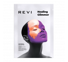 Revi Маска увлажняющая тканевая «Исцеляющее мерцание» Healing Glimmer